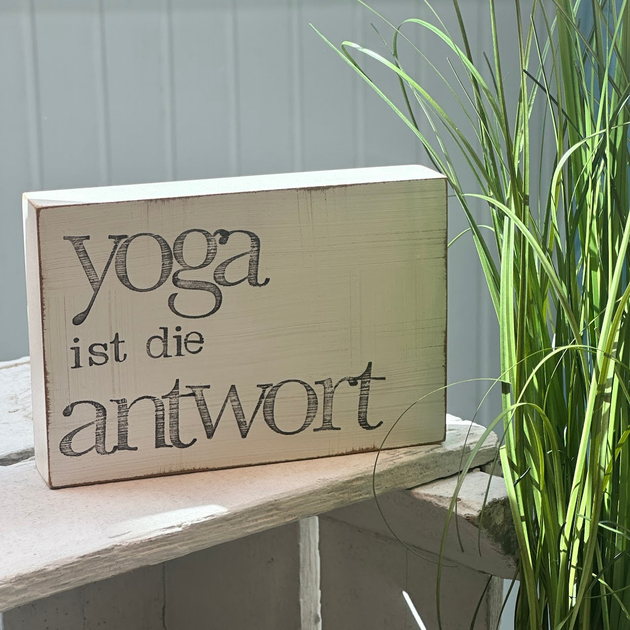 iopla Textplatte 10x15cm mit Aufschrift
