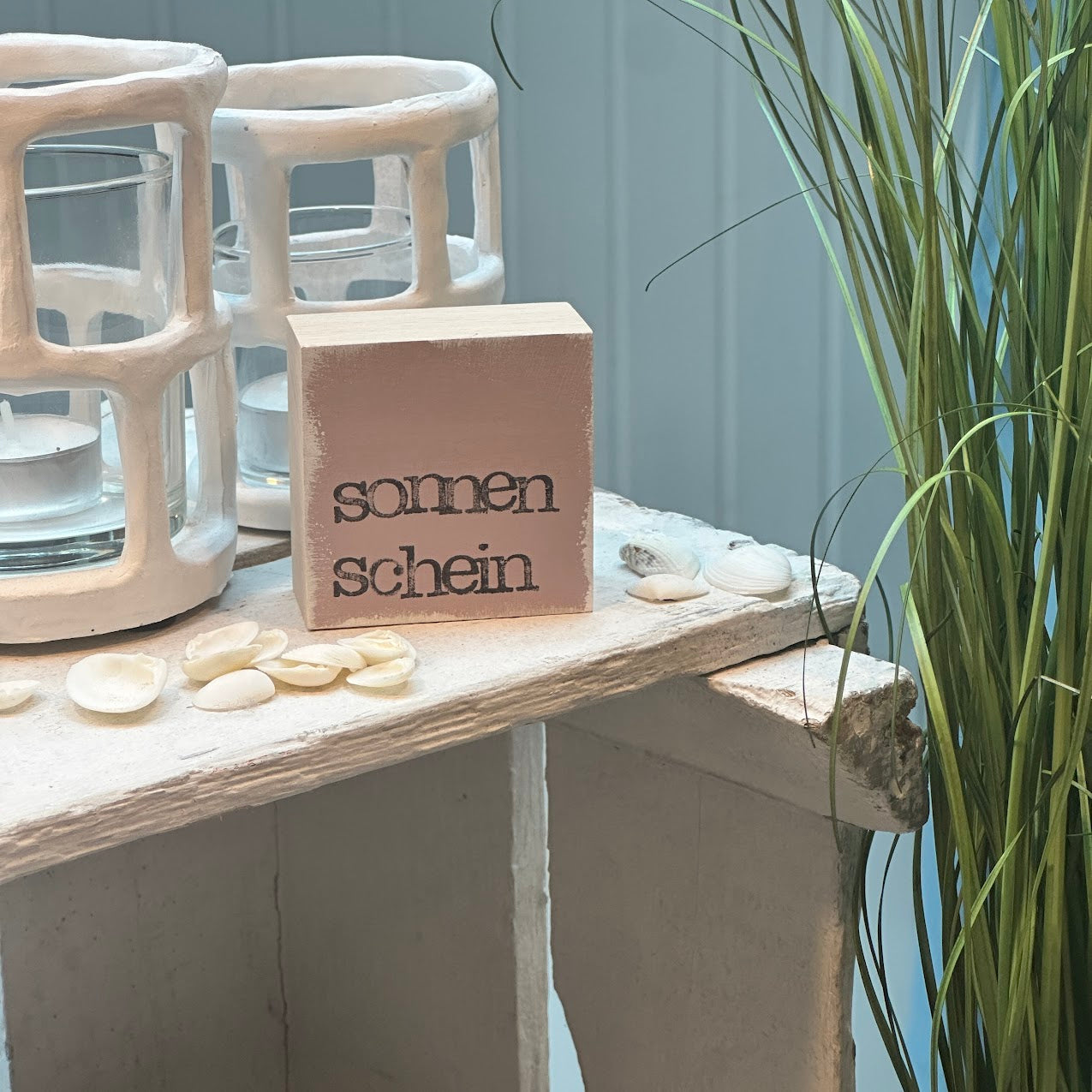 iopla Textplatte Minis mit Aufschrift sonnenschein