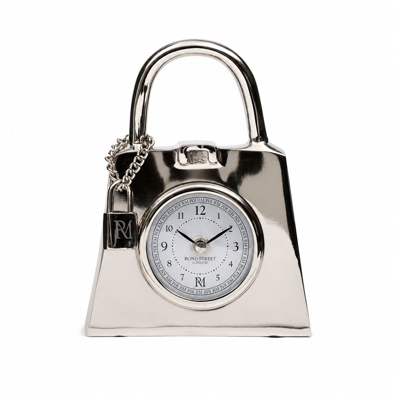 Lovely Bag Clock in Form einer Damenhandtasche von Riviera Maison