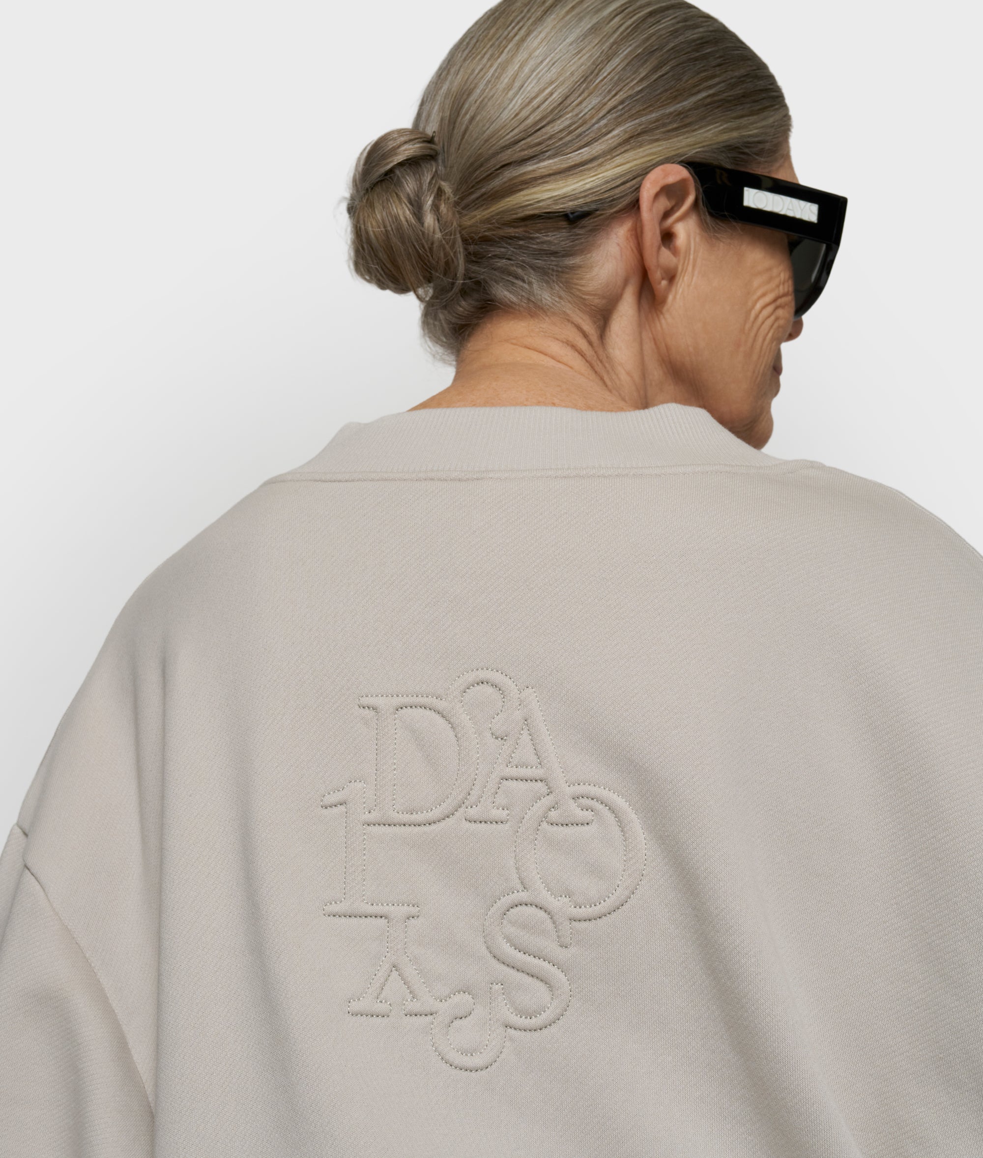 10 Days Amsterdam Balloon Sweater STONE