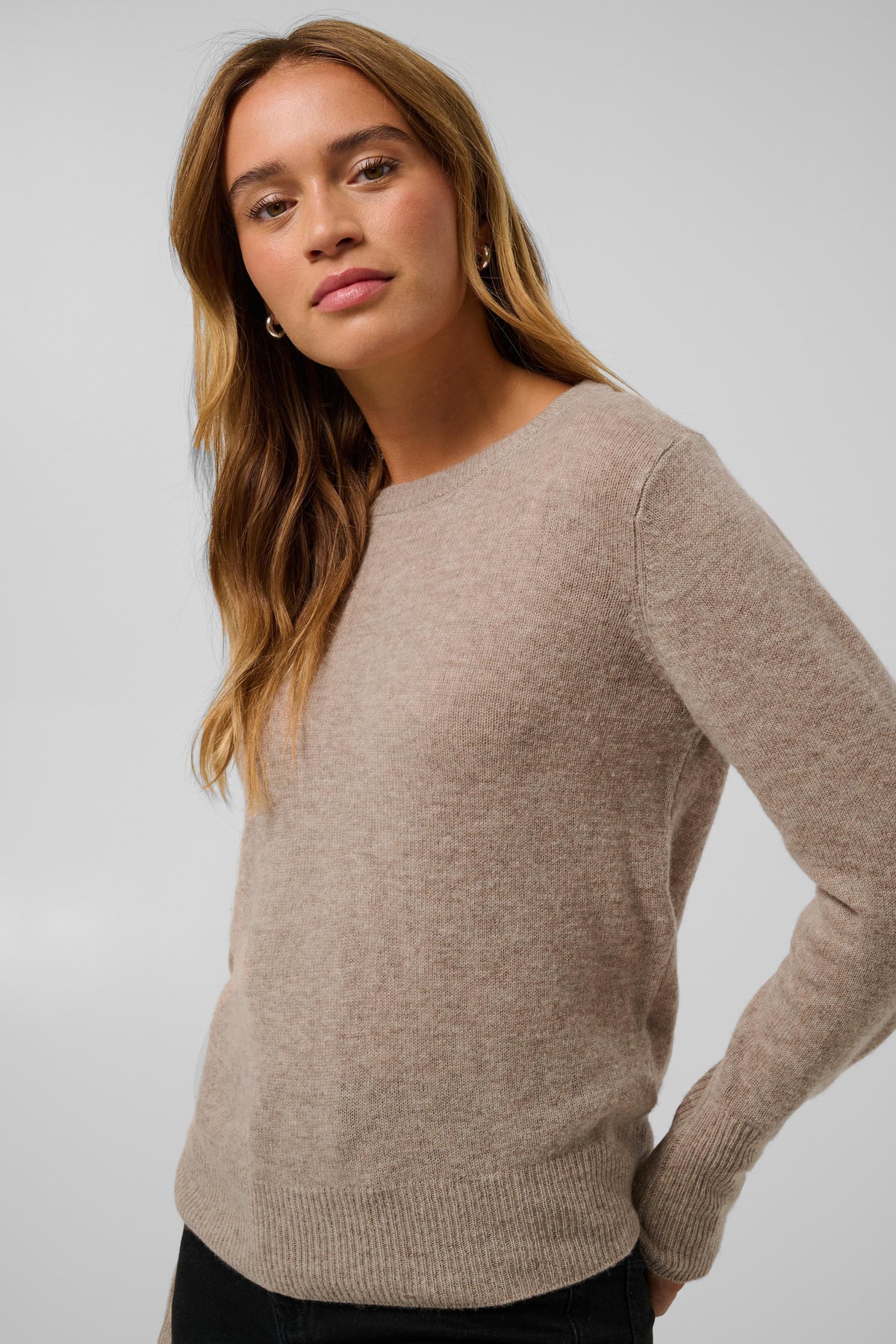 Pullover - Desert Taupe Melange
