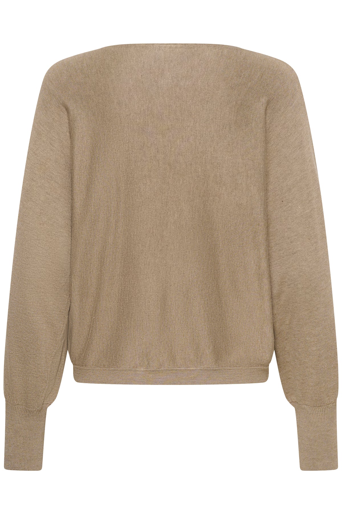 Batwing Pullover - Desert Taupe Melange