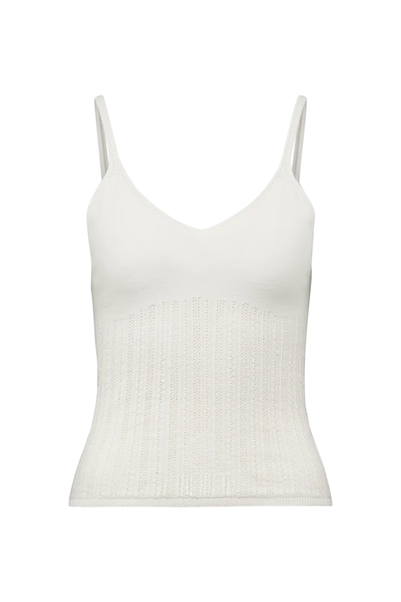 Drykorn Stricktop OFFWHITE