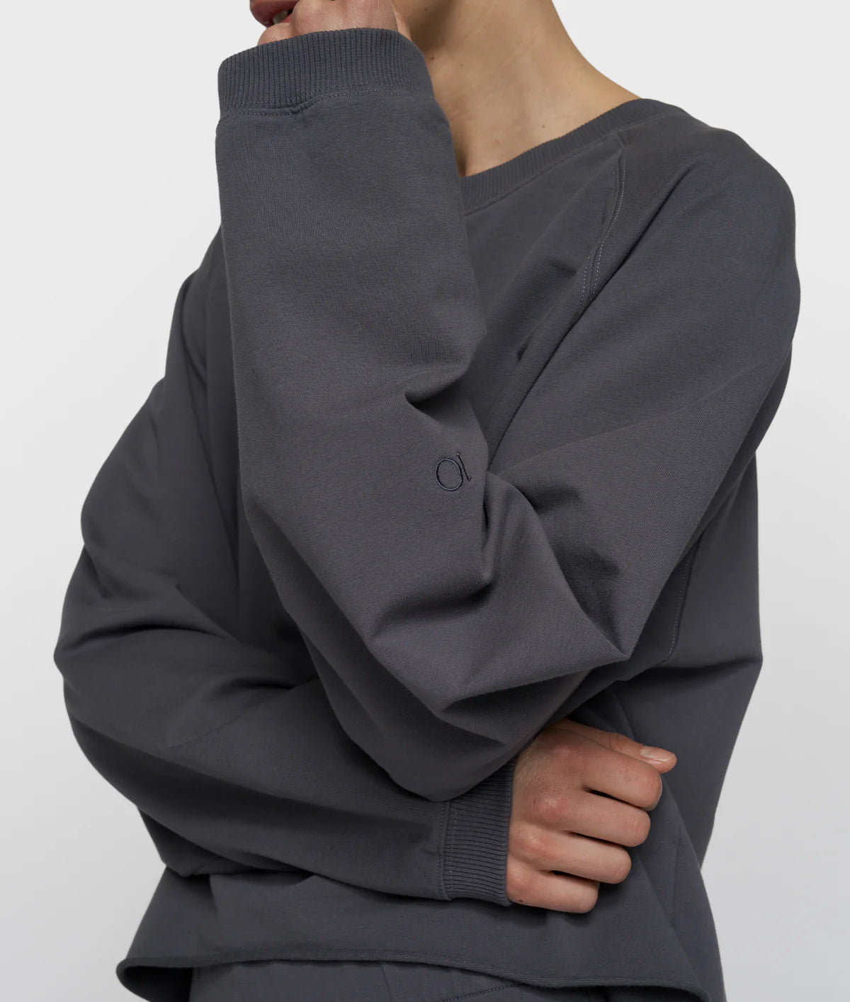Damen sweater in der farbe steel blue von 10 days amsterdam