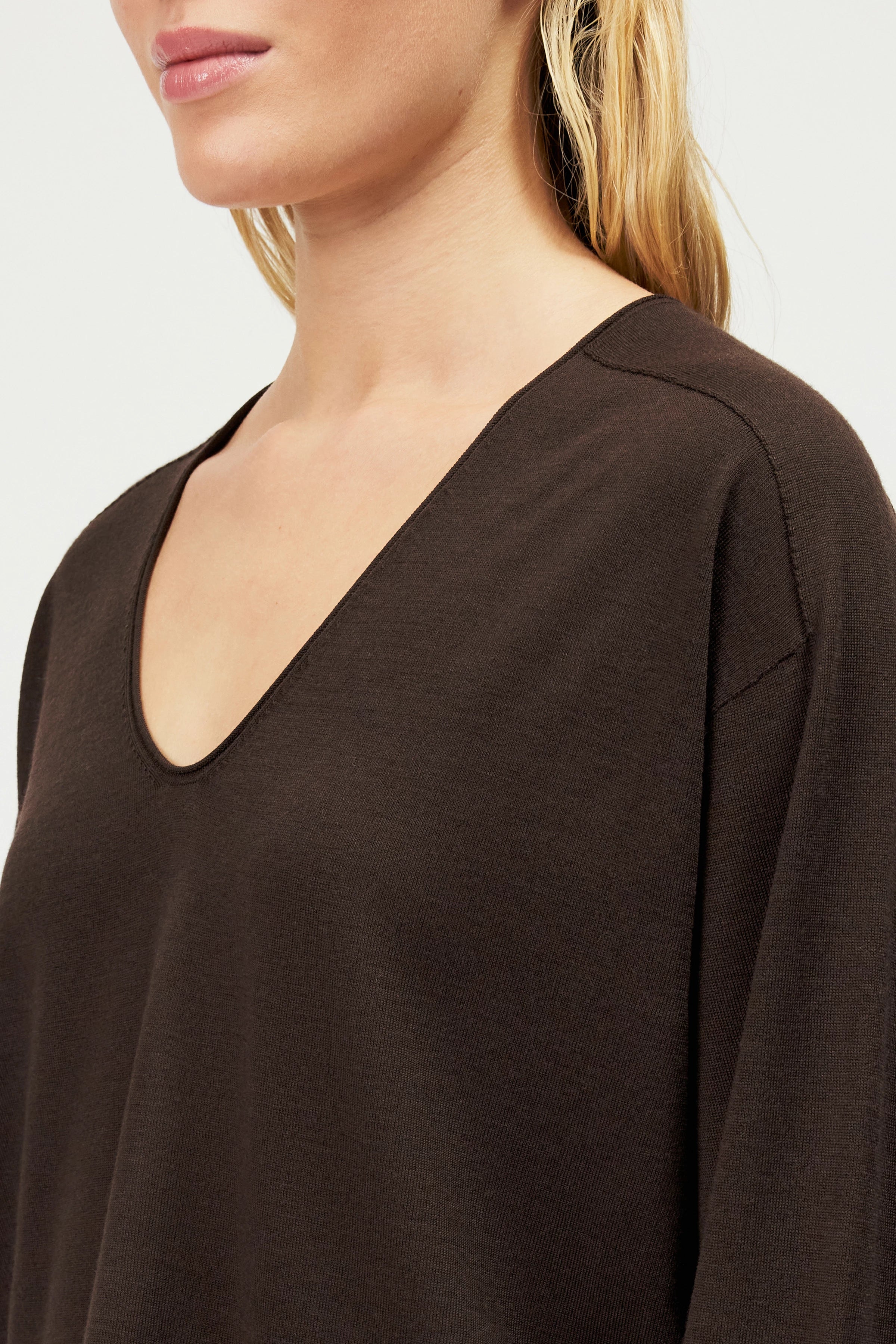 DRYKORN Pullover SOMAIJA für Damen mit V-Ausschnitt