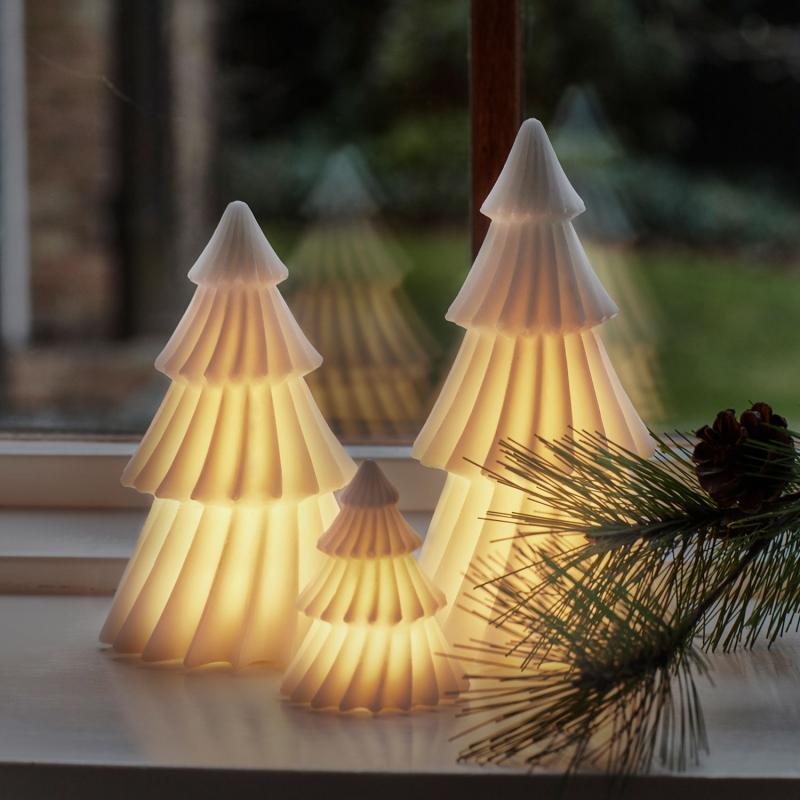 LED Wachs-Tannenbaum Olivia M