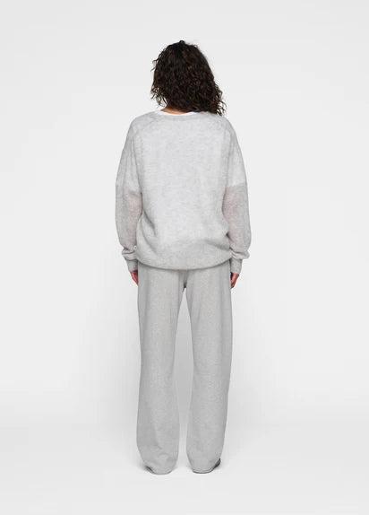 Damen Pullover grau melee von 10 DAYS AMSTERDAM