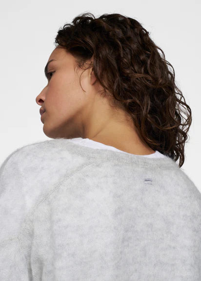 Damen Pullover grau melee von 10 DAYS AMSTERDAM