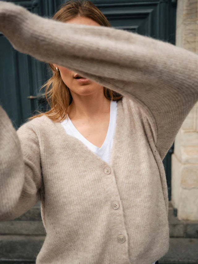 Damen Cardigan Thora FEATHER GRAY von MOS MOSH