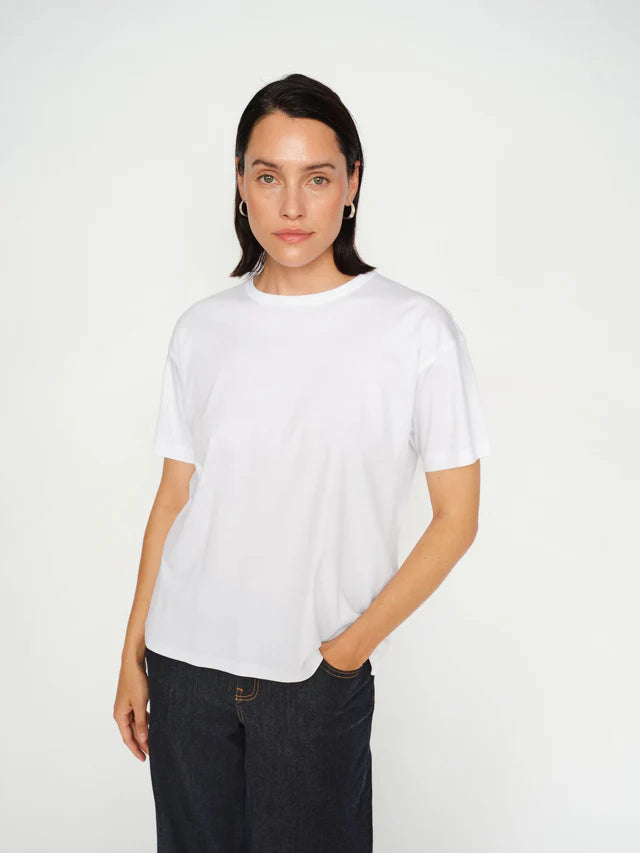Damen T-Shirt Aina O-Neck weiß von MOS MOSH