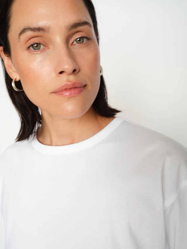 Damen T-Shirt Aina O-Neck weiß von MOS MOSH