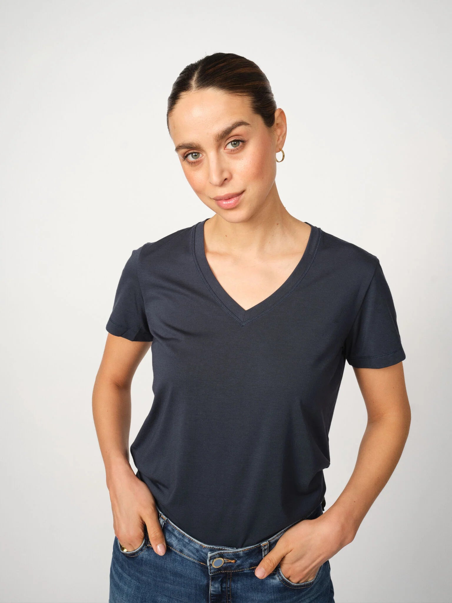 Damen T-Shirt Dala T-Shirtsalite navy von MOS MOSH