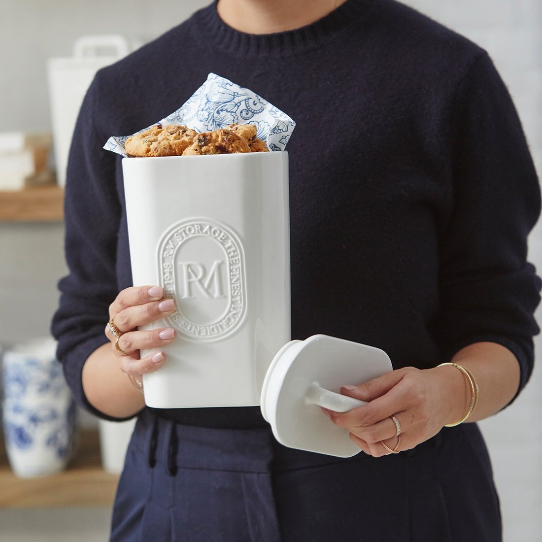 Riviera Maison The Finest Ingredients Storage Jar L