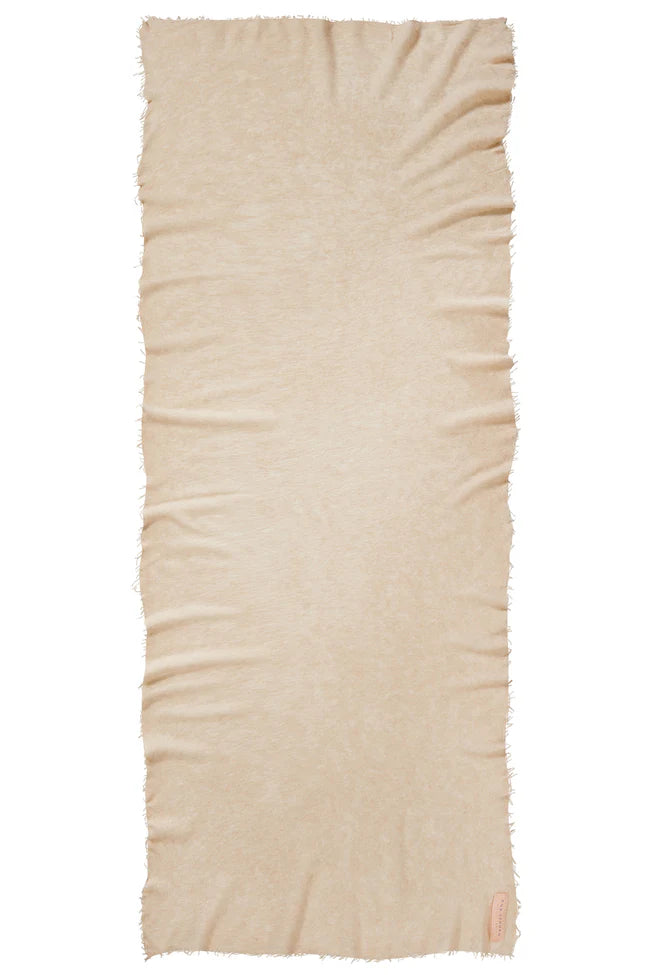 Kaschmir Schal Damen beige von Purschoen