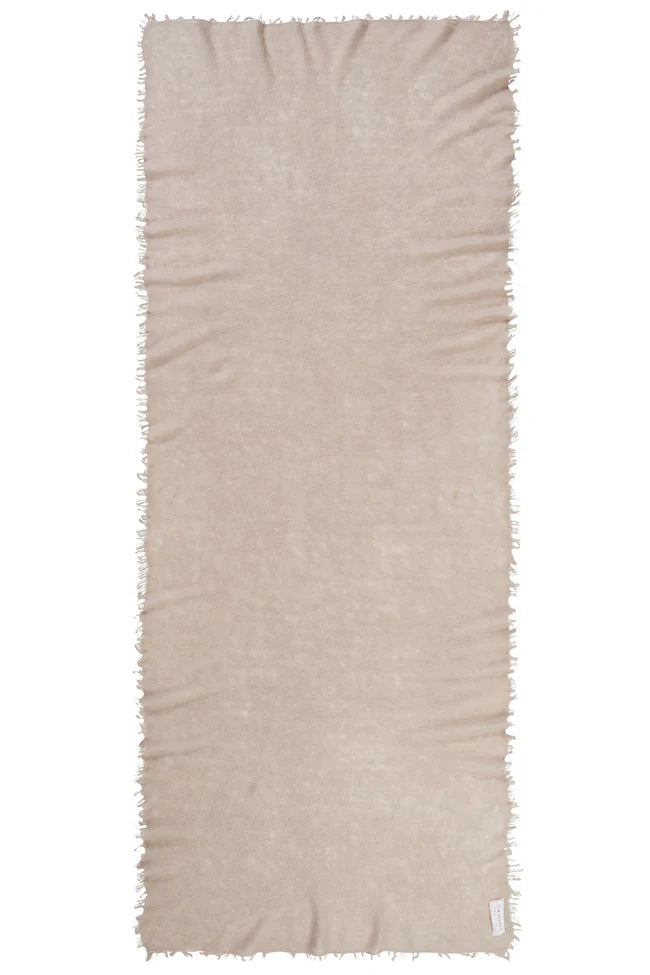 Kaschmir Schal Damen Nougat von Purschoen