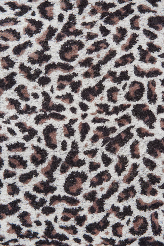Kaschmir Schal Damen Leo Natur-Nougat von Purschoen