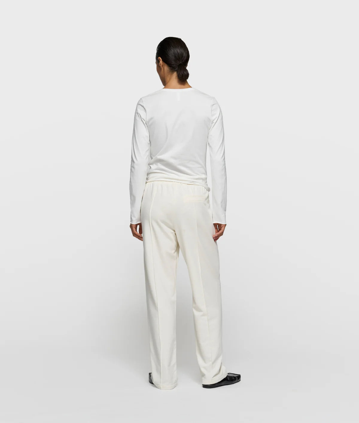 Damen Langarmshirt von 10 DAYS AMSTERDAM in weiß