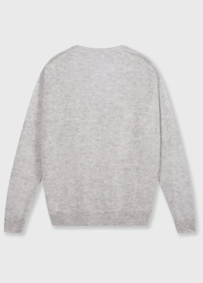 Damen Pullover grau melee von 10 DAYS AMSTERDAM