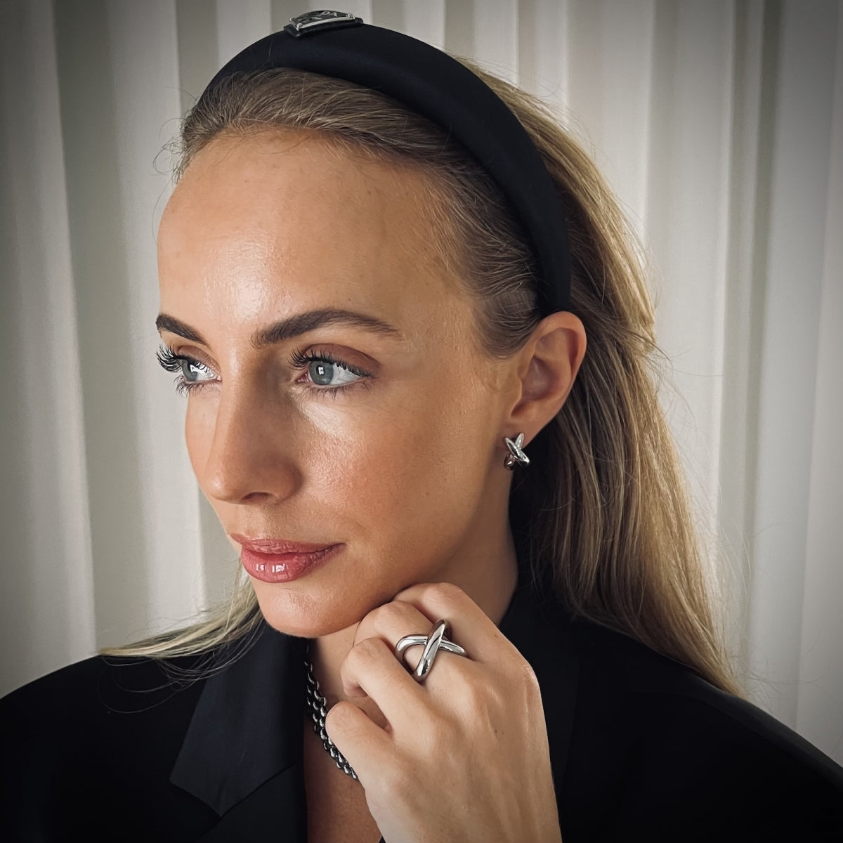 Cross Ring Silver
