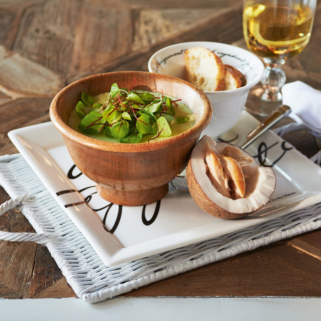 Riviera Maison Buon Appetito Square Plate L
