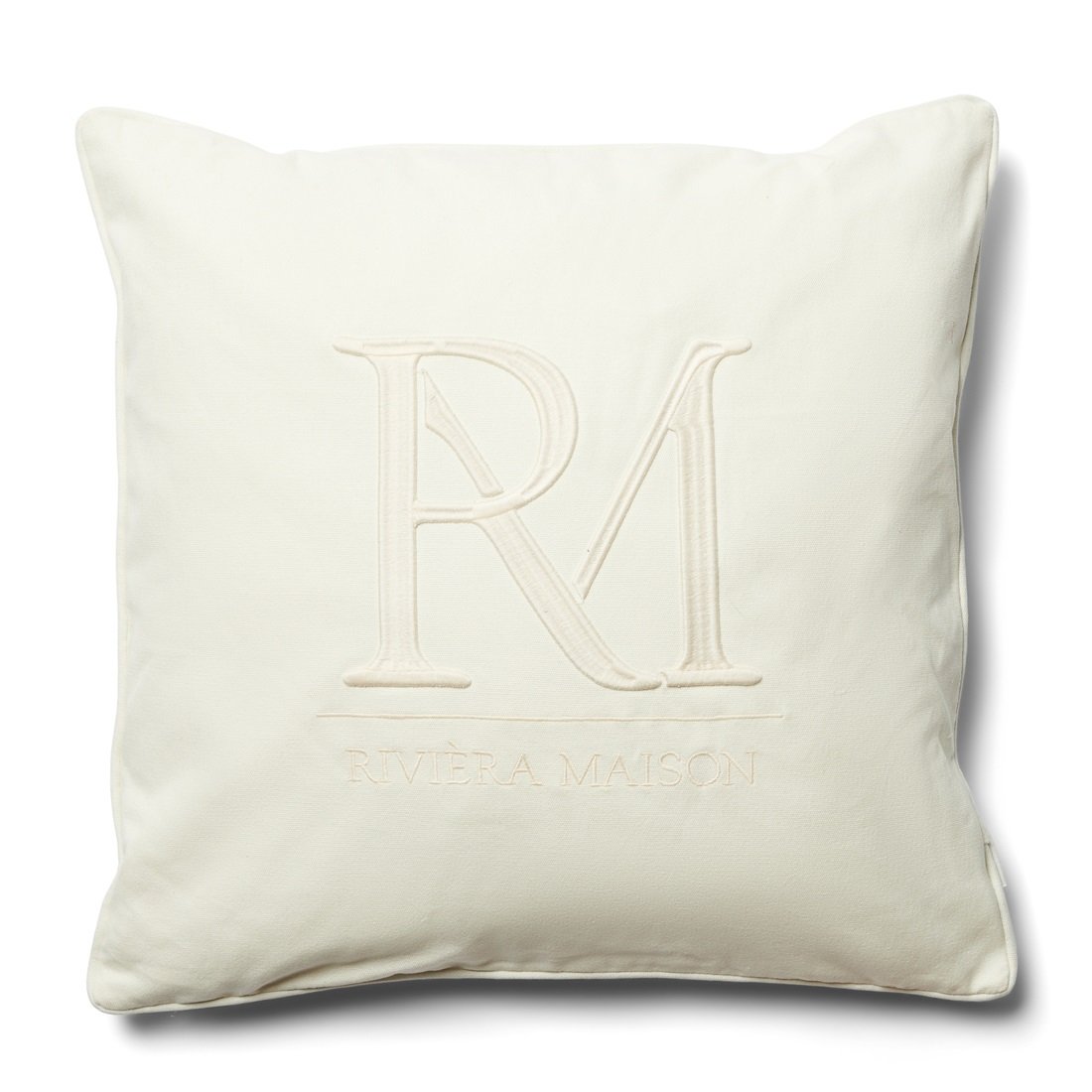 RM Monogram Pillow Cover 50x50 RIVIERA MAISON