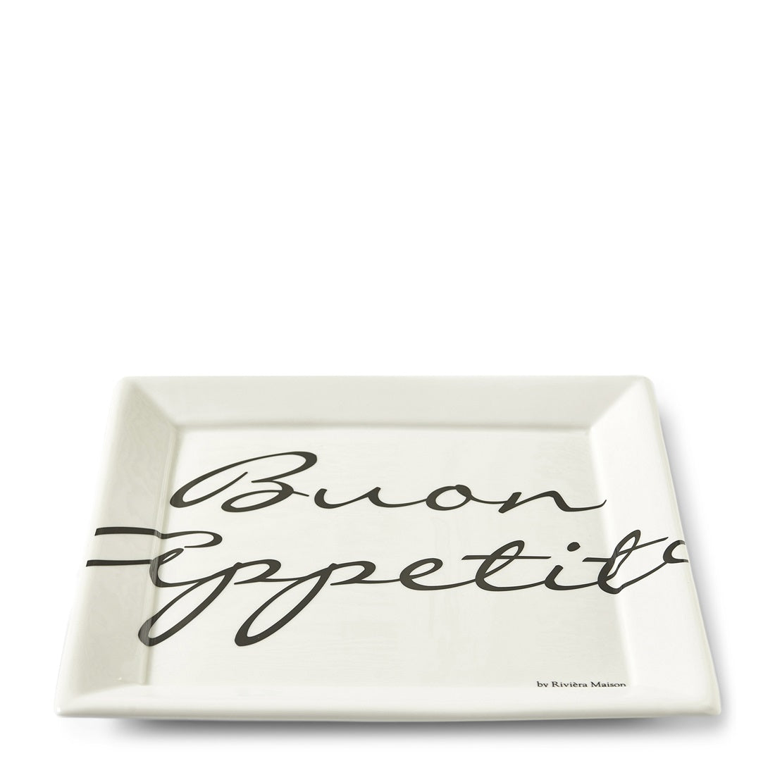 Buon Appetito Square Plate L RIVIERA MAISON