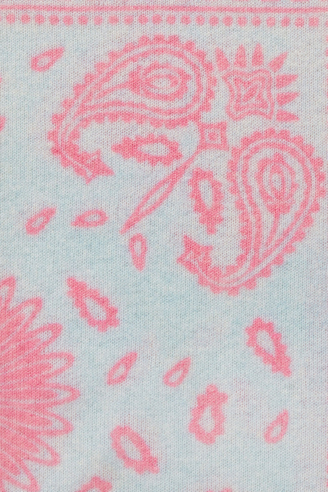 Damenhalstuch in der farbe flamingo sky rose von Purschoen