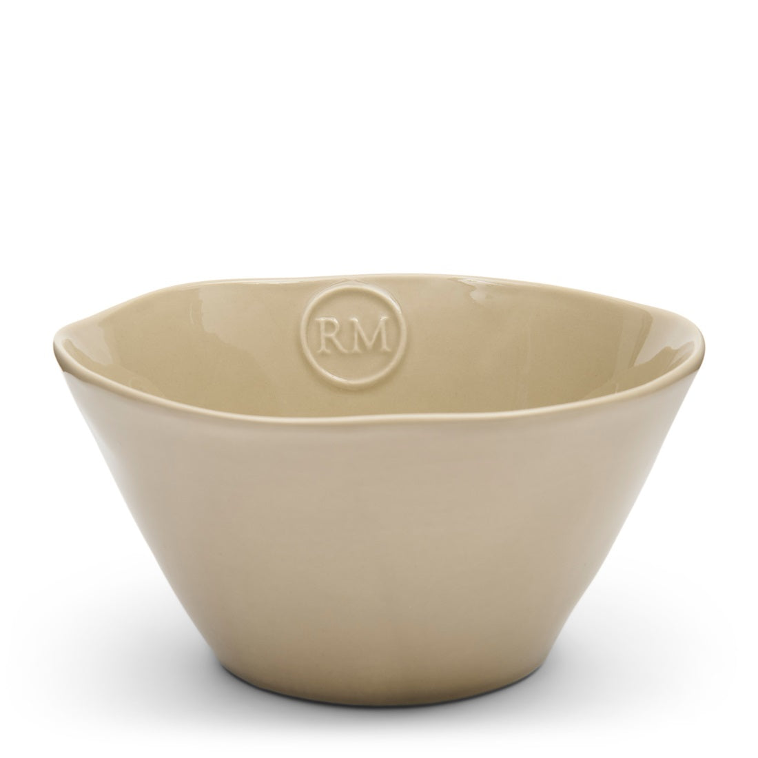 Portofino Bowl flax L RIVIERA MAISON