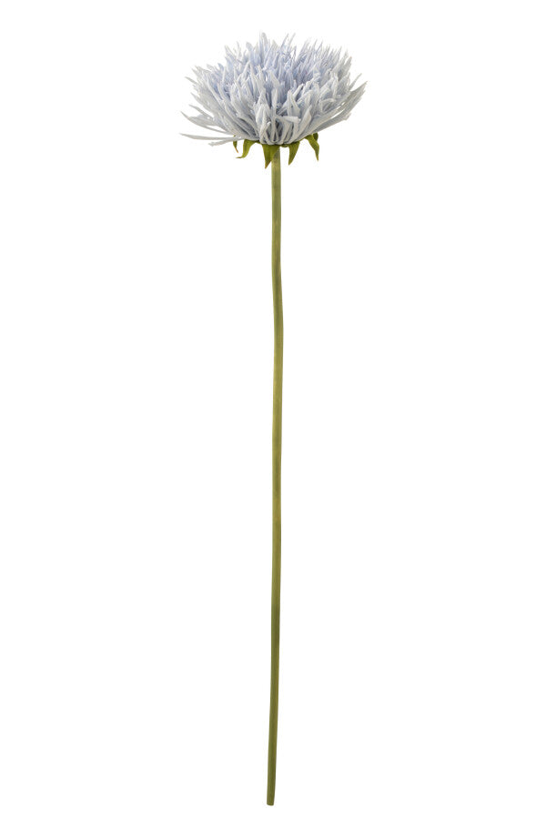 Deko-Chrysantheme in hellblau