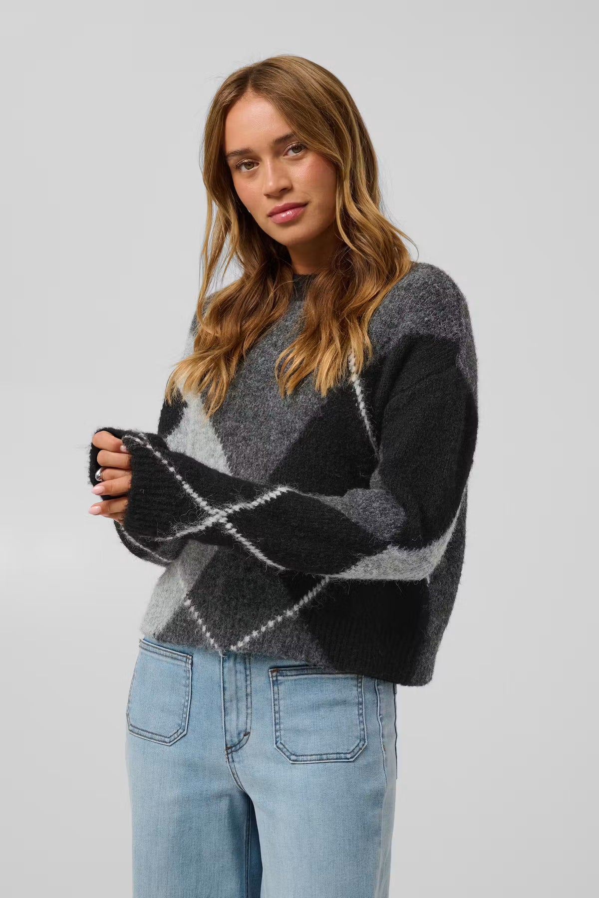 Pullover Grey Melange