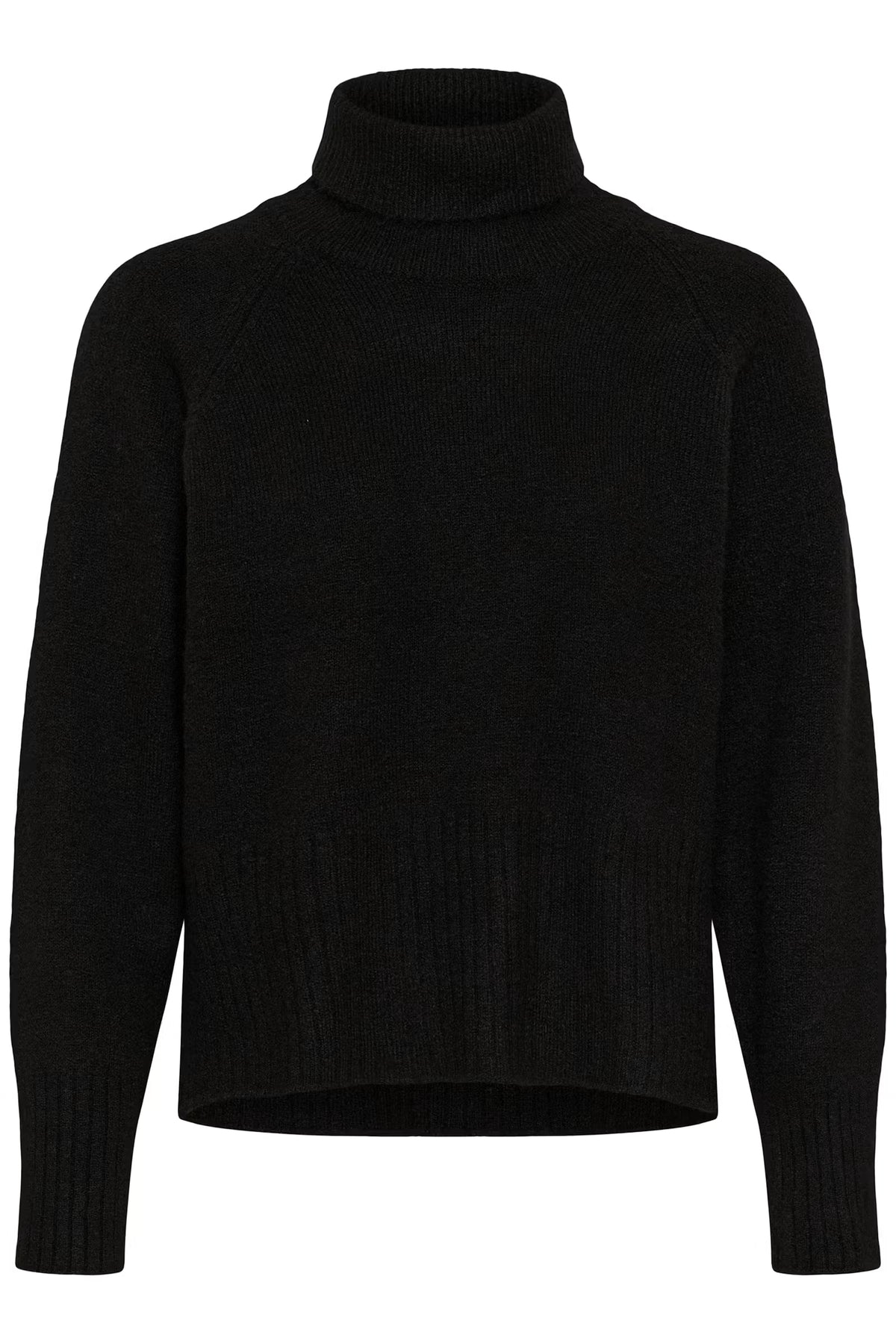 Rollkragenpullover - Black Deep