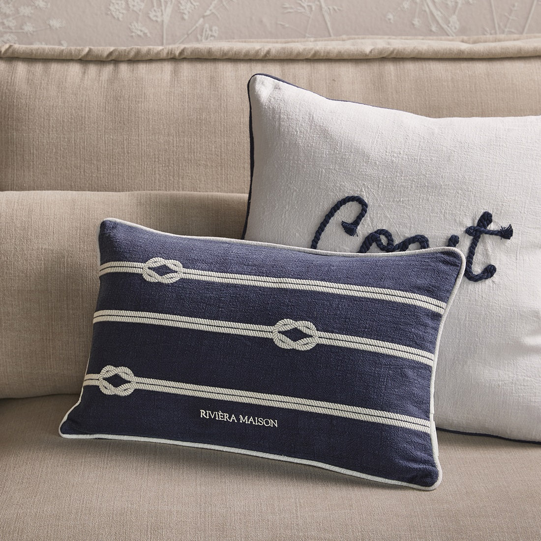Nordic Knot Pillow 50x30 RIVIERA MAISON
