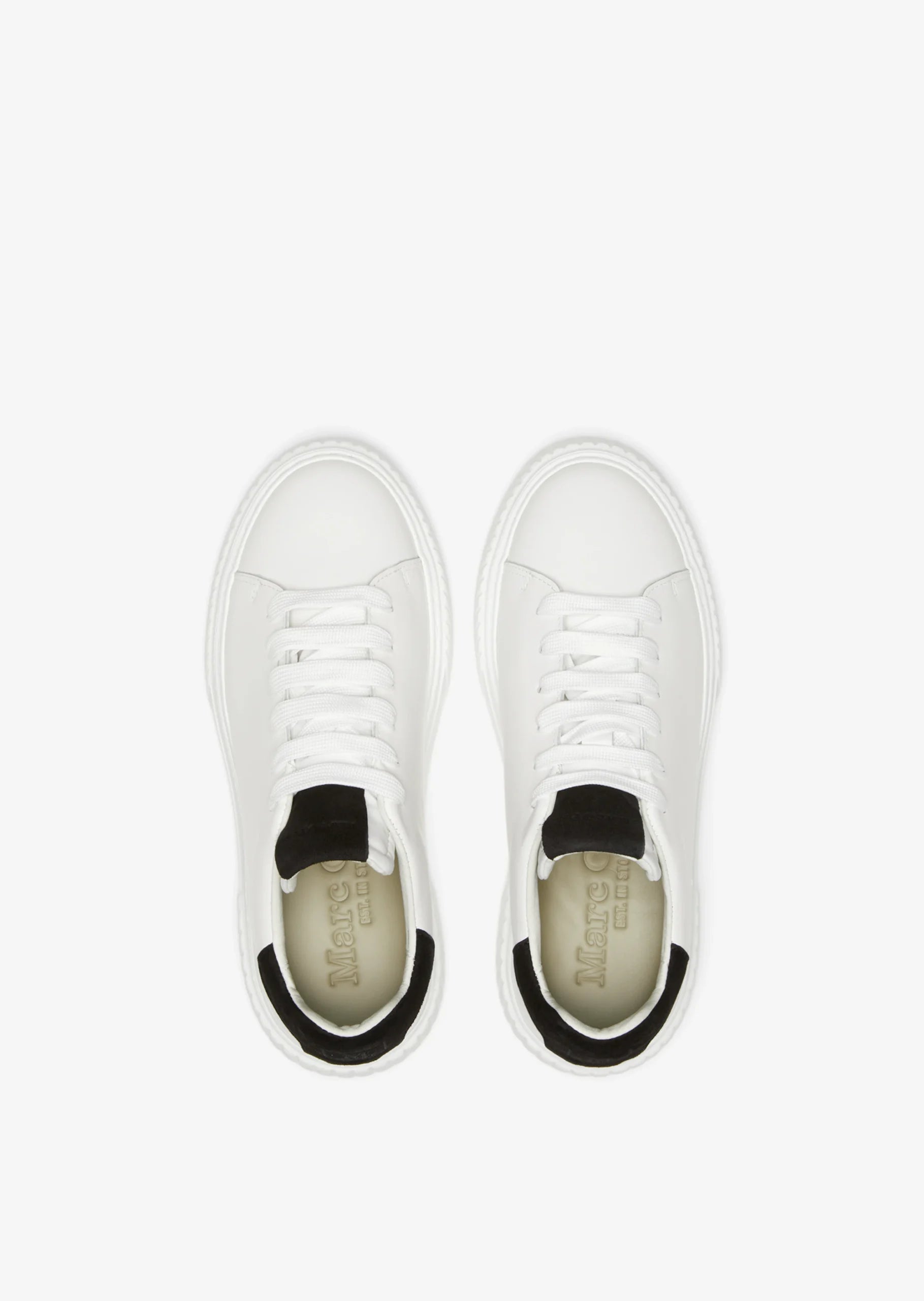 Damen Sneaker weiß/schwarz von Marc O'Polo 