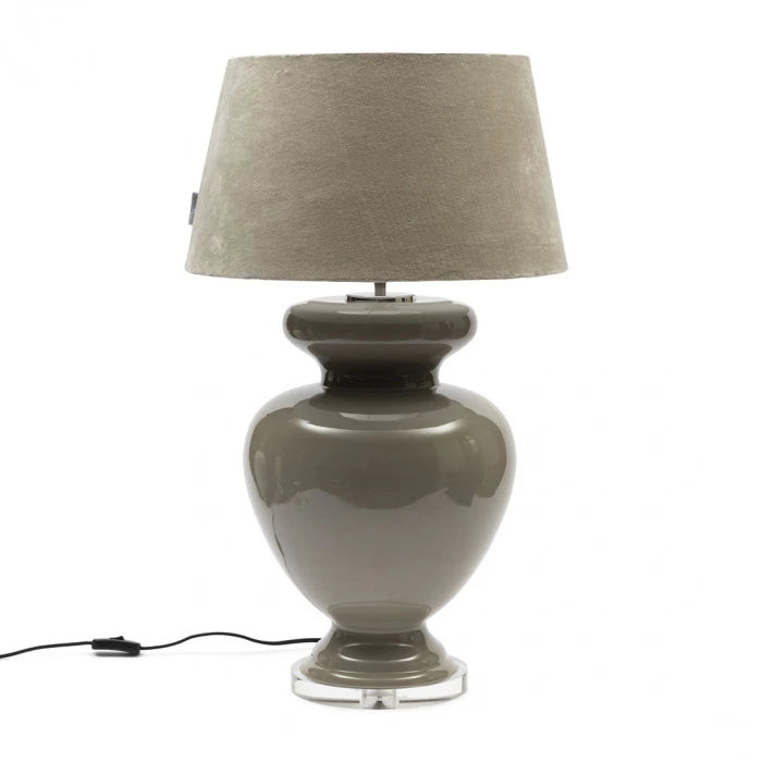 Riviera Maison Velvet Lampshade flax