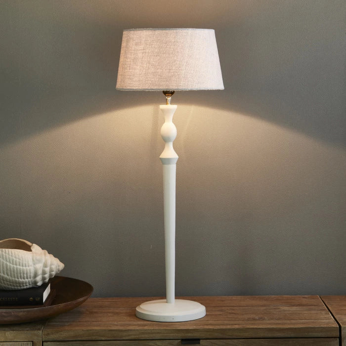Linen Taper Lampshade flax
