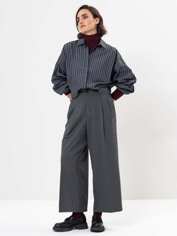 Bundfaltenhose Damen 