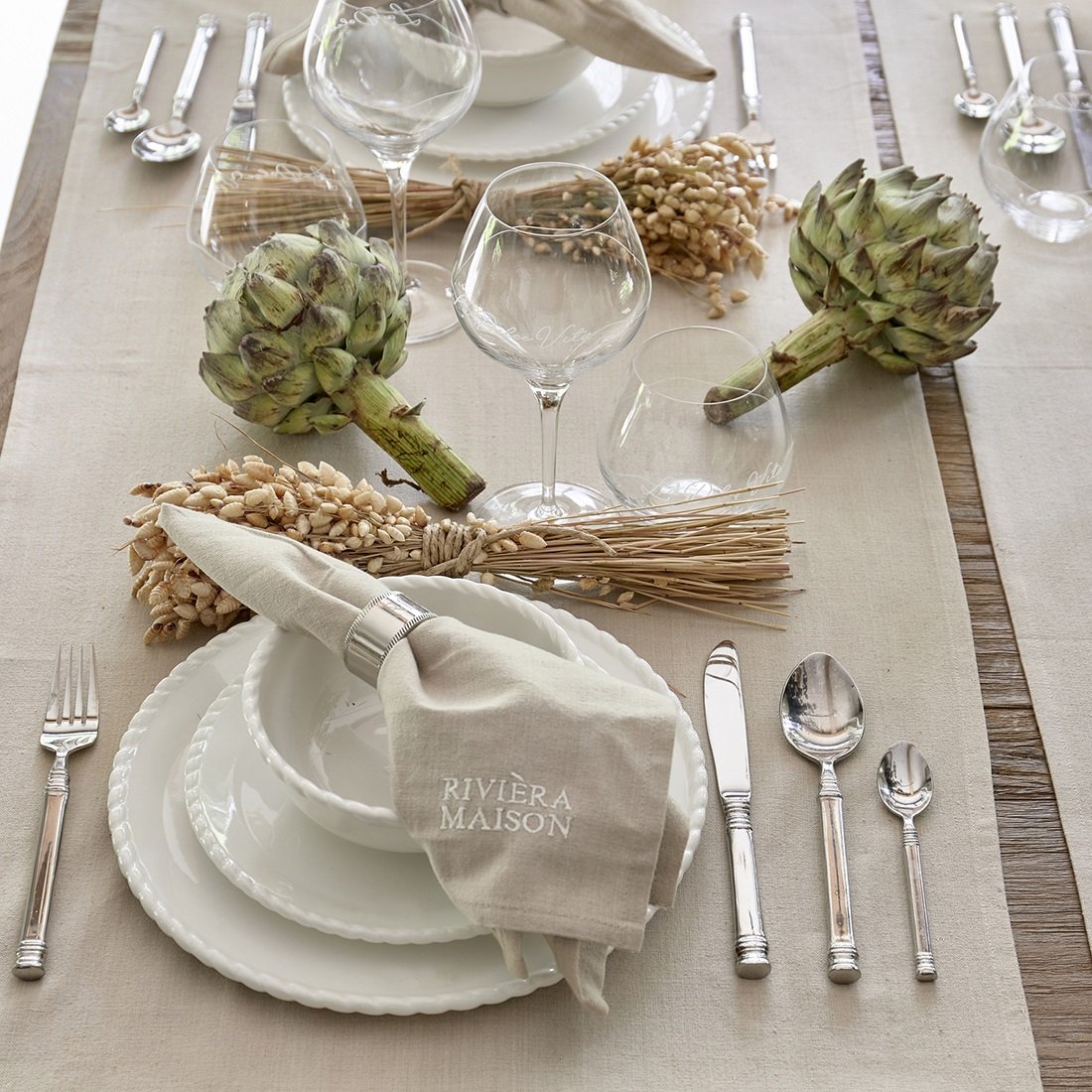 Elegant Twist Cereal Bowl 65 RIVIERA MAISON