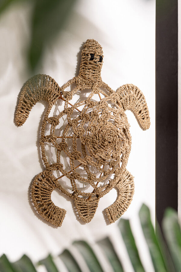 Schildkröten Wanddeko Seegras