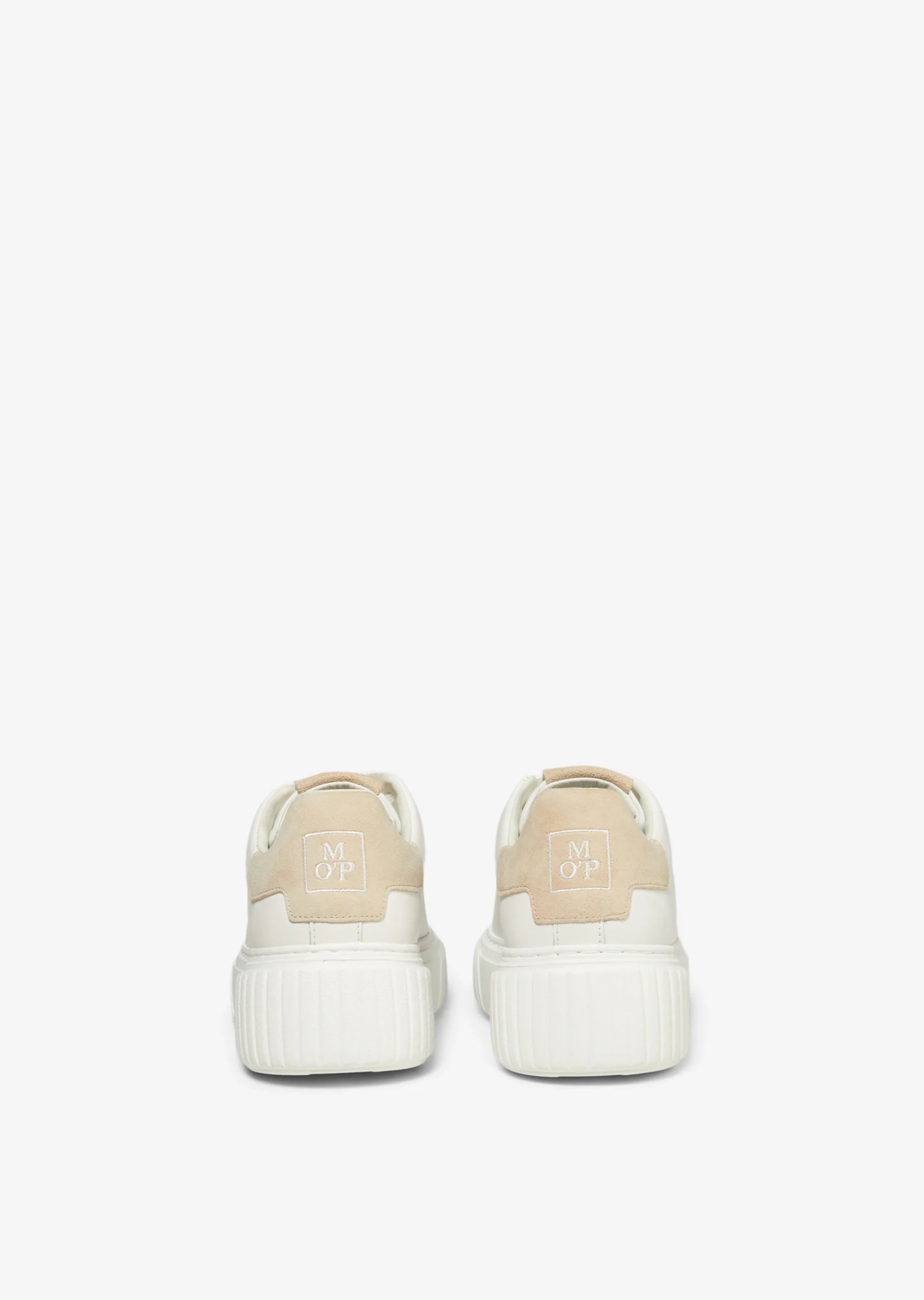 Damen Sneaker weiß/beige von Marc O'Polo 