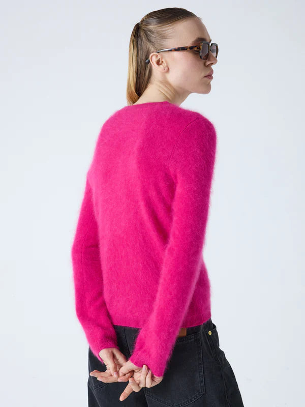 Damen Pullover aus Kaschmir "Cali Raspberry" von Absolut Cashmere