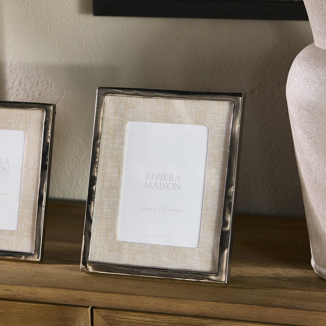 Silberner Bilderrahmen Meadow Photo Frame 13x18 von RIVIERA MAISON