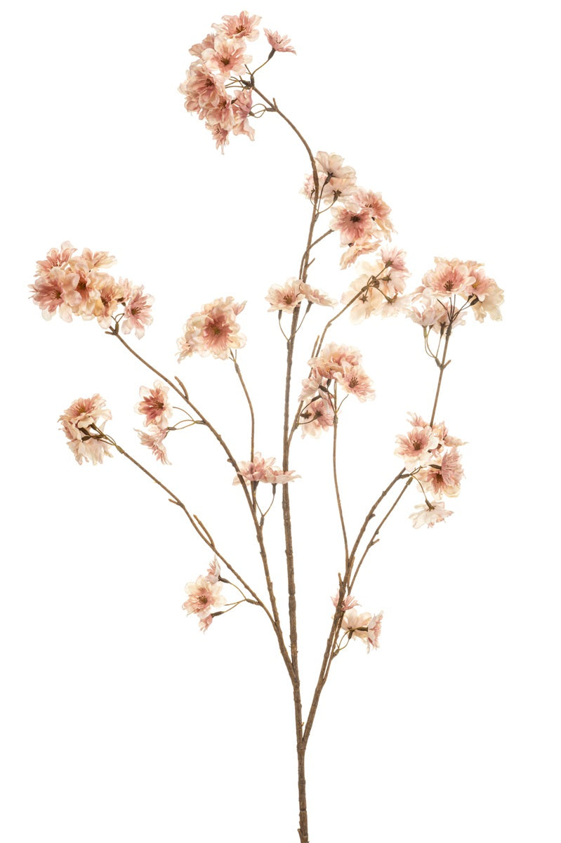 Blossom cherry spray old pink 126cm