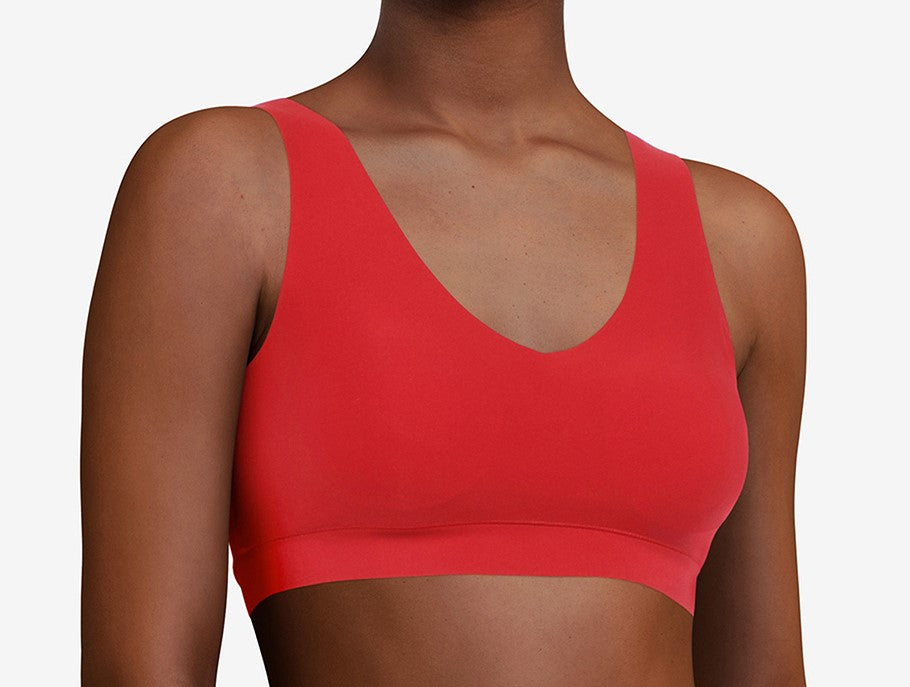 Bustier mit V-Ausschnitt RED C16A10-R CHANTELLE
