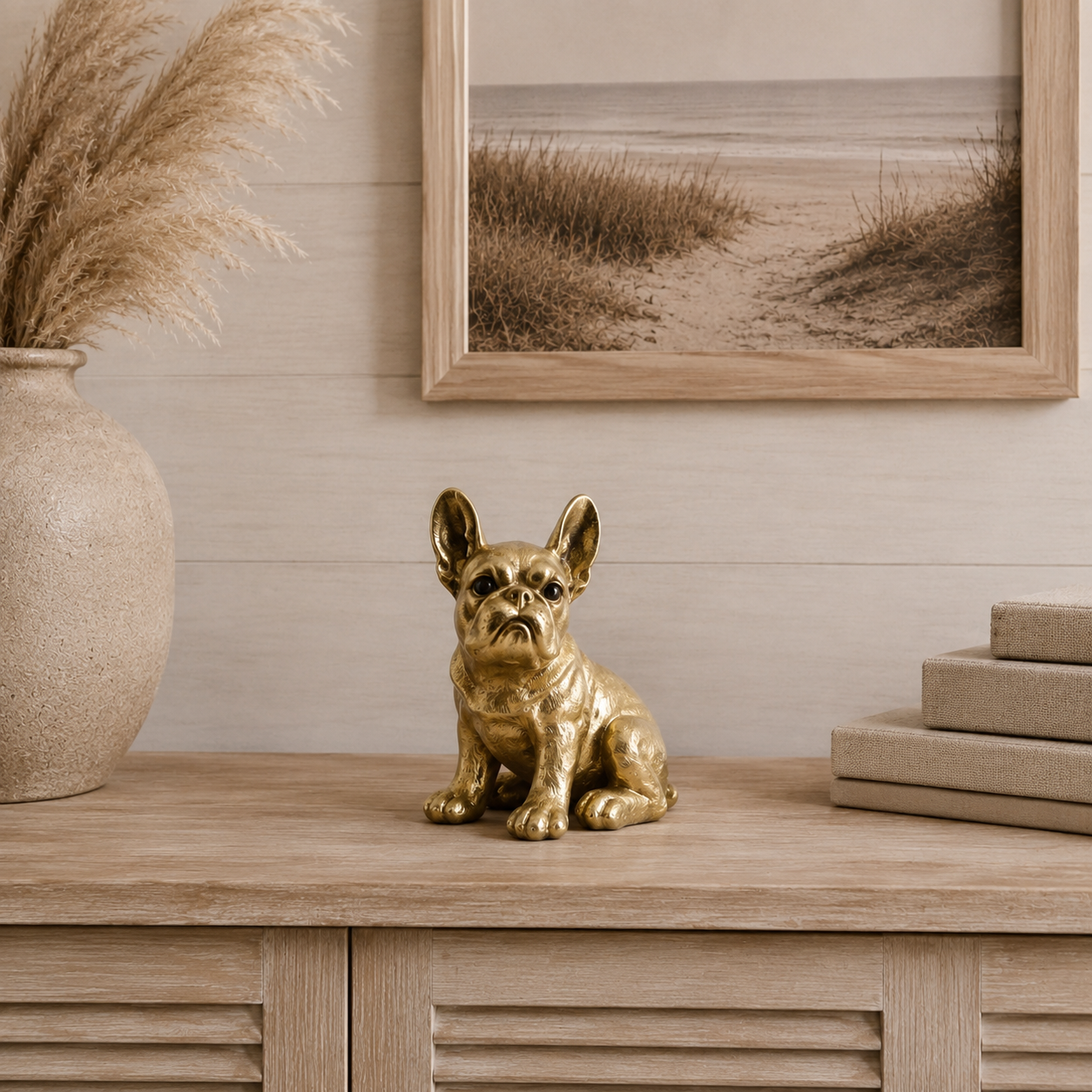 Bulldogge 28cm GOLD