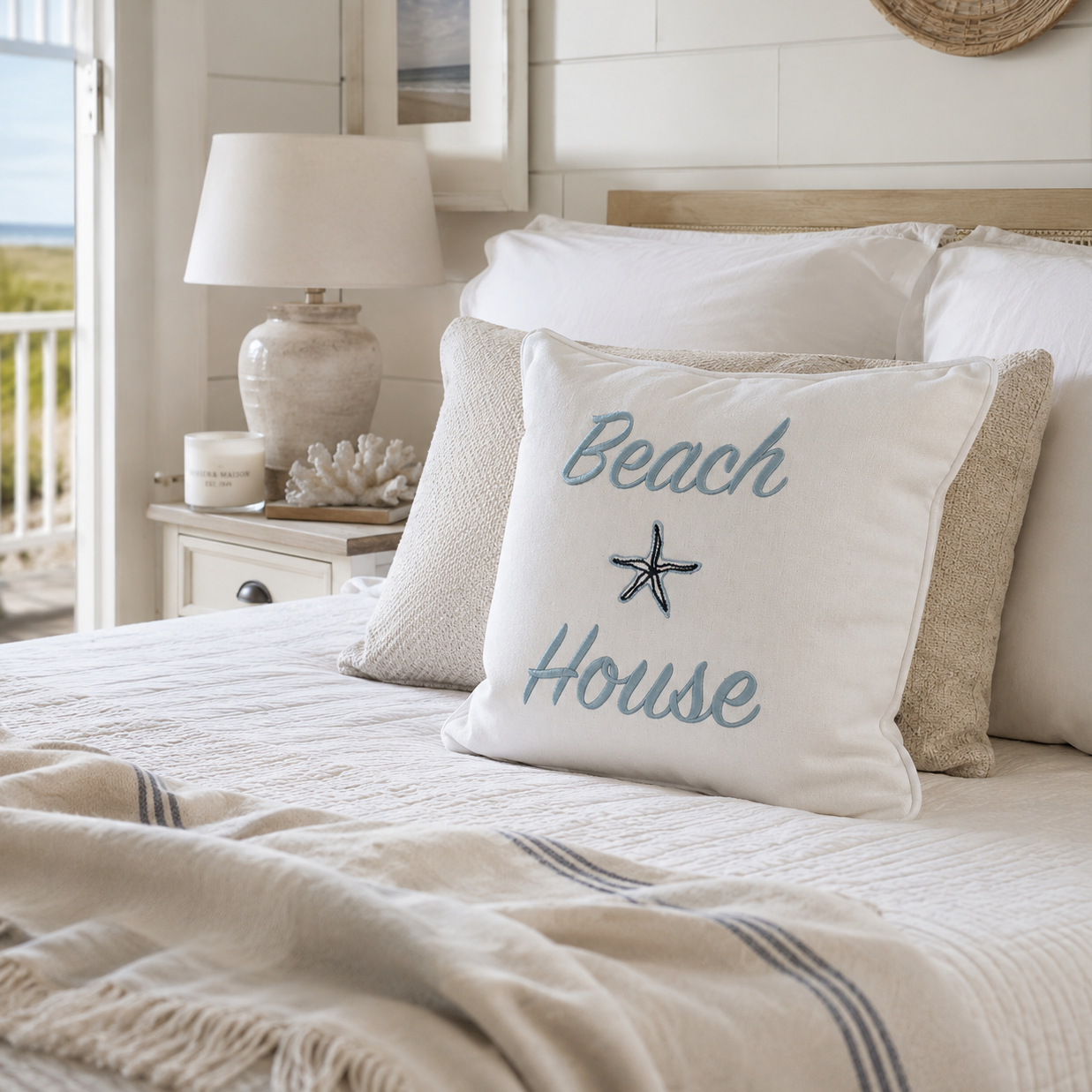 Beach House Pillow 50x50 RIVIERA MAISON