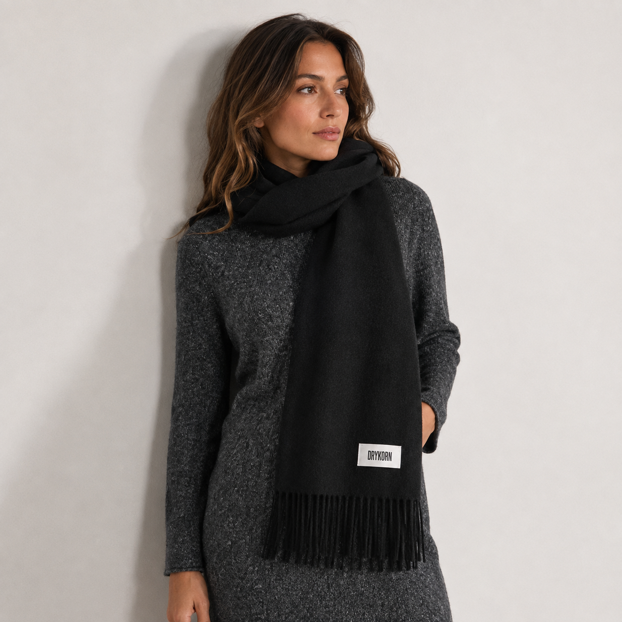 Drykorn Schal GAZE black