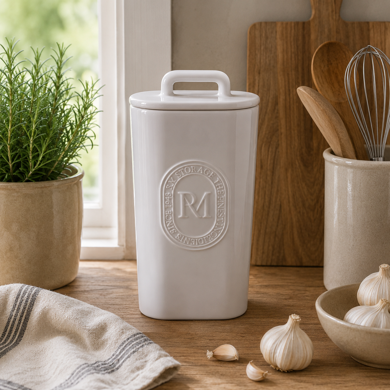 Riviera Maison The Finest Ingredients Storage Jar L