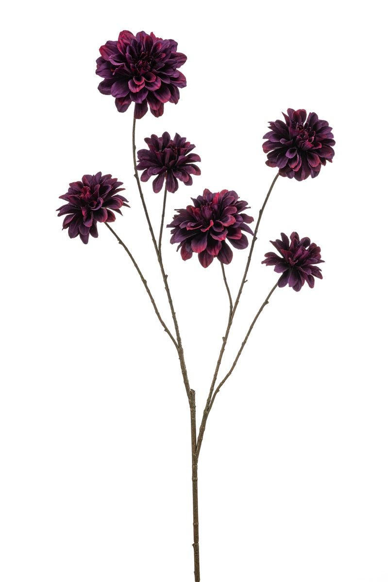 Dahlia spray purple 110cm