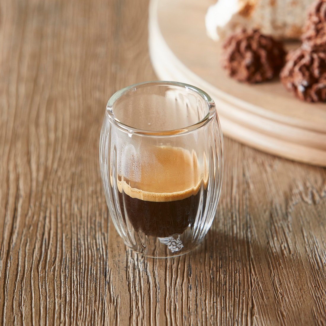 Riviera Maison Double Wall Espresso Glass aus doppelwandigem Glas für Espresso und Ristretto.