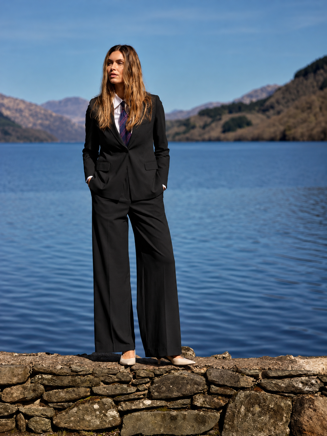 MOS MOSH Haley Dynamic Luxe Pant BLACK